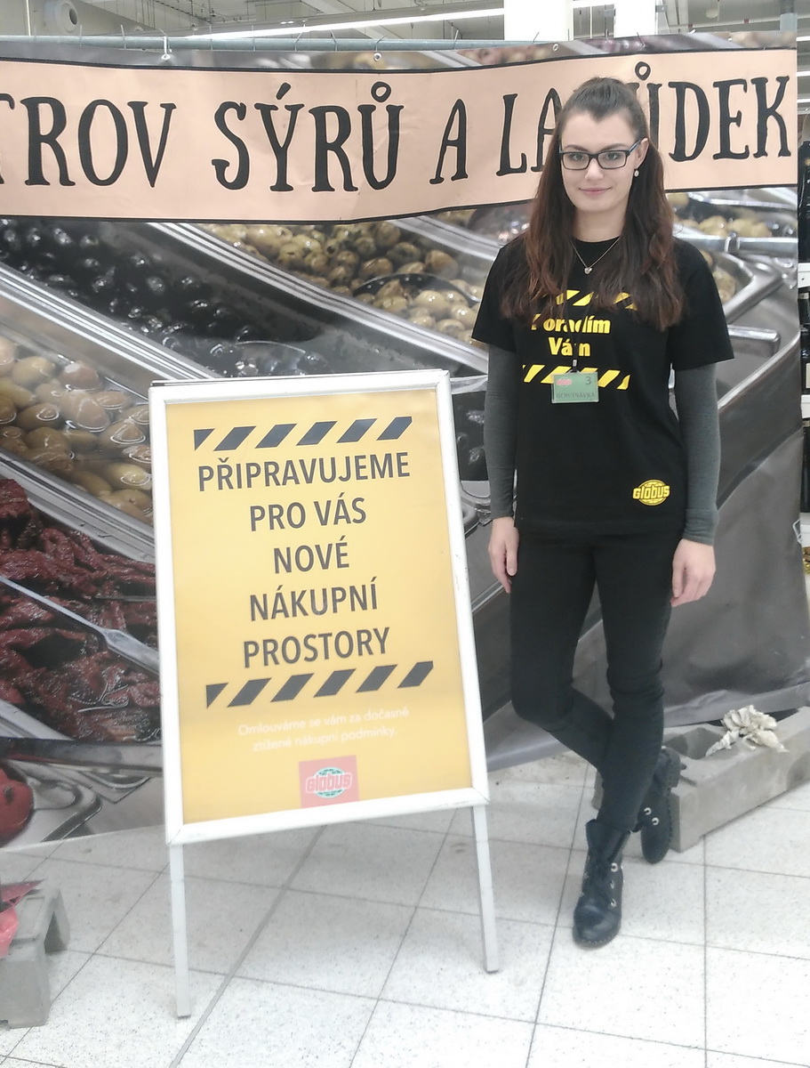 Hostessy dla sieci handlowej Globus w Czeskich Budziejowicach